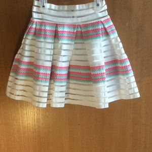 Emma & Elsa- Textured Flare Skirt